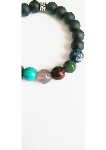 Gezegenler Güneş Sistemi Doğaltaş Çakra Bileklik modelleri