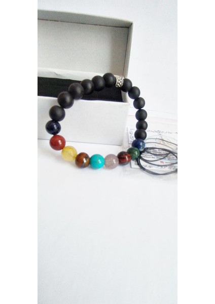 Gezegenler Güneş Sistemi Doğaltaş Çakra Bileklik fırsatları