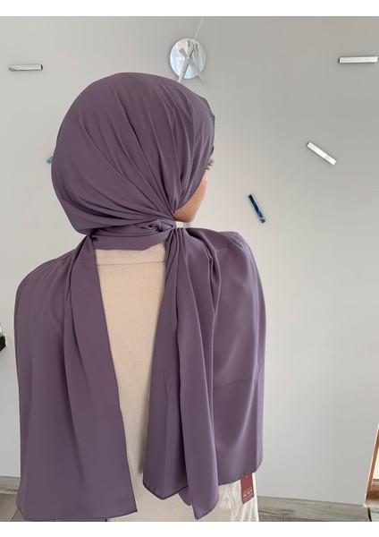 Medine Ipeği Şal -Pastel Lila