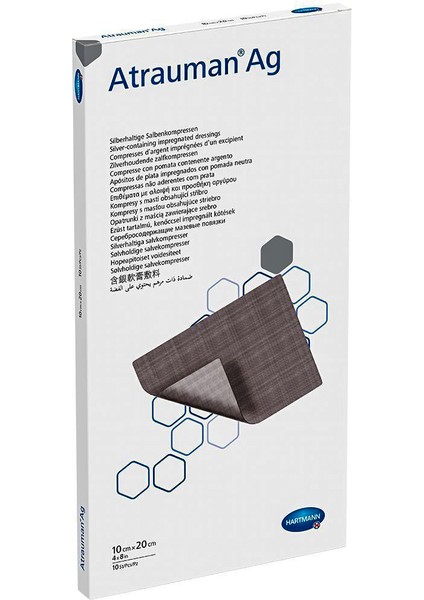 Atrauman Ag 10 x 20 cm Gümüş Içerikli Yara Bakım Örtüsü (1 Adet)