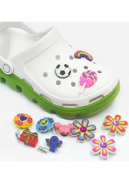 10 Adet Crocs Terlik Süsleri Jibbitz C-1