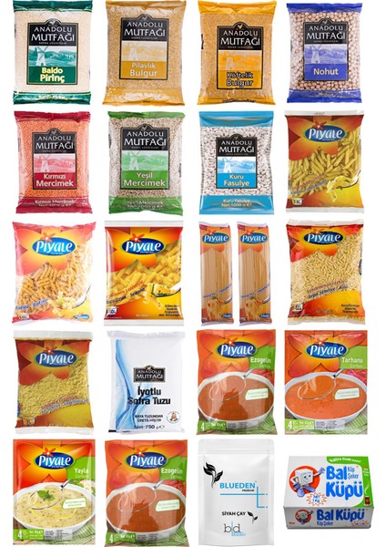 Kurban Kumanya Yardım Erzak Kolisi 42 Parça 6 Nolu Paket