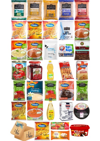 Kurban Kumanya Yardım Erzak Kolisi 34 Parça 9 Nolu Paket