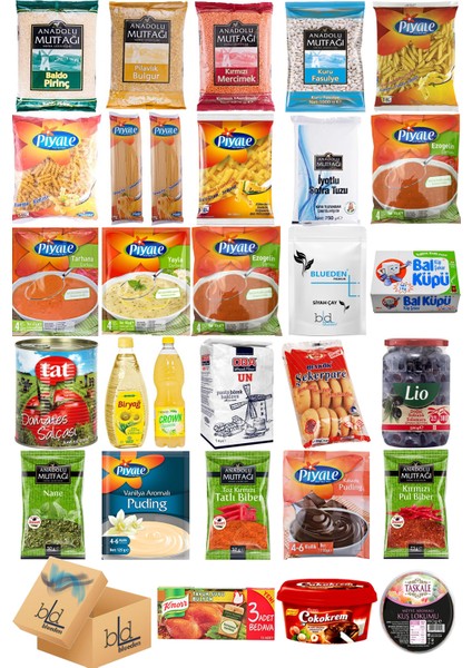 Kurban Kumanya Yardım Erzak Kolisi 30 Parça 10 Nolu Paket