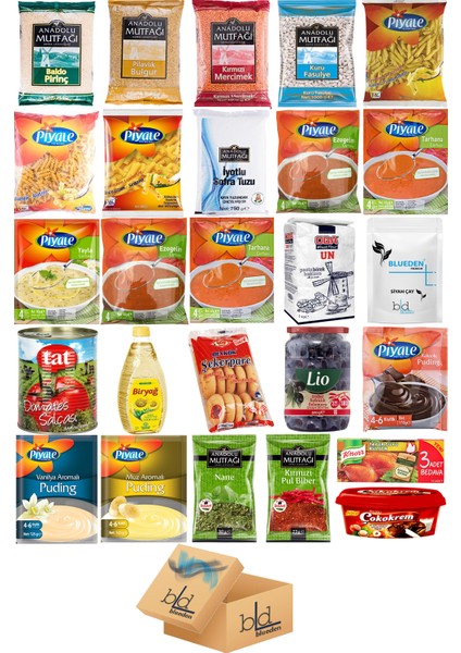 Kurban Kumanya Yardım Erzak Kolisi 26 Parça 11 Nolu Paket