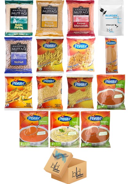 Kurban Kumanya Yardım Erzak Kolisi 15 Parça 17 Nolu Paket