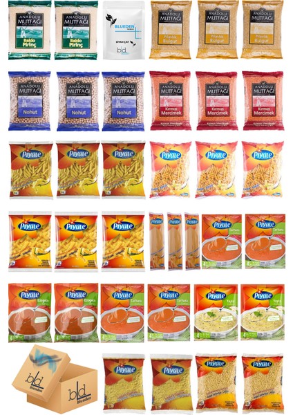 Ramazan Kumanya Yardım Erzak Kolisi 36 Parça 18 Nolu Paket