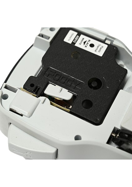 Dymo D1 Etiket Muadili Plastik Thermal 12 mm 7 mt Gri Siyah fırsatları