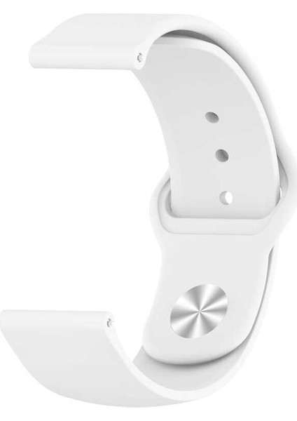 Kayış/kordon Honor Magic Watch Uyumlu Jel Silikon (22 mm) Kordon Beyaz