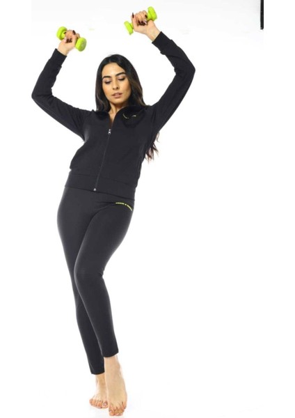 Mont Kapüşonlu Fermuarli Swearshirt ve Tayt Termal Takım fırsatları