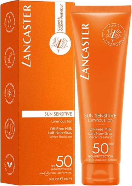 Sun Sensitive Oil Free Milk SPF50 Vücut Güneş Koruyucu Süt 150 ml