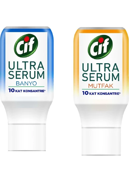 Cıf Ultra Serum Banyo Kapsul 70 Ml+Mutfak Kapsul 70 ml