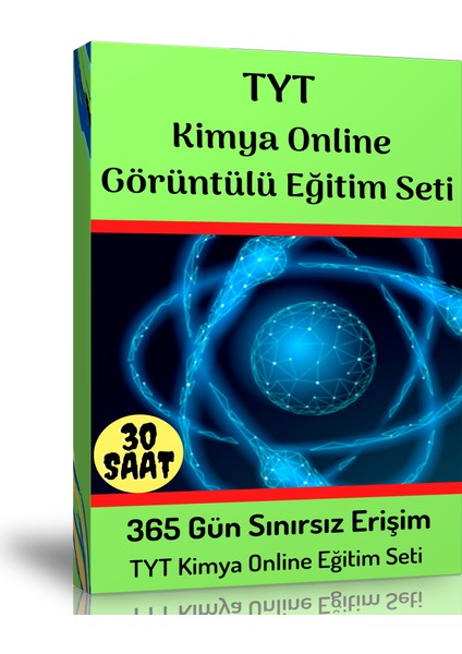 Enine Boyuna Eğitim Tyt Kimya Online Görüntülü Eğitim Seti