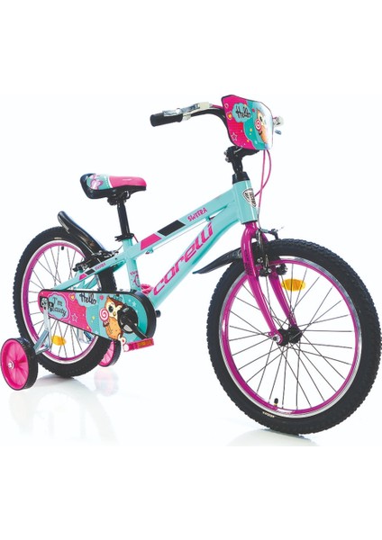 Swera 20 Kız Çocuk Bisikleti Turkuaz - Pembe - 100797