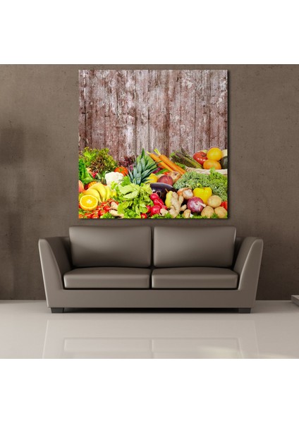 Sebze ve Meyveler 60 x 60 cm
