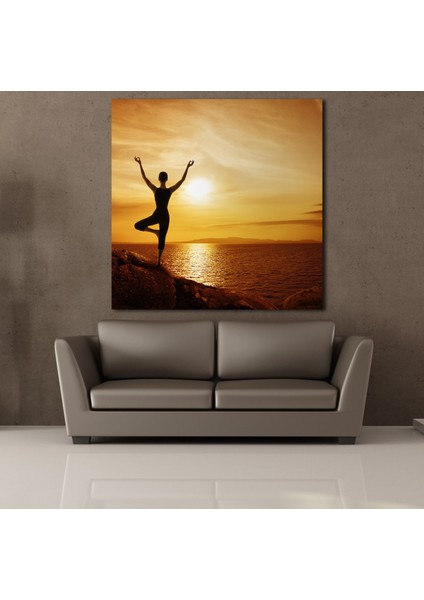 Doğadaki Meditasyon 190 x 190 cm