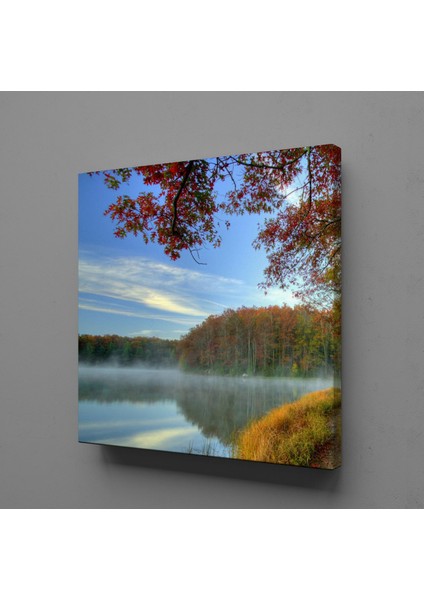 Göl Manzarası 80 x 80 cm