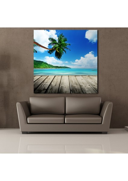 Iskelede Manzara 100 x 100 cm