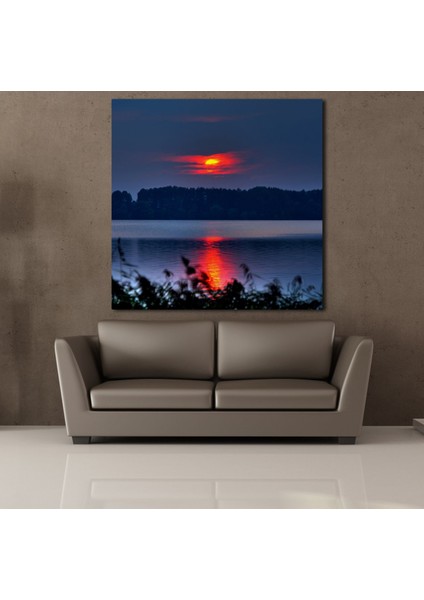 Gün Batımı Deniz Manzarası 110 x 110 cm fiyatları