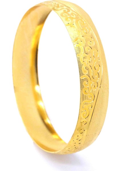 Altın Kaplama Işlemeli Bilezik 15 mm Kalınlık fiyatları