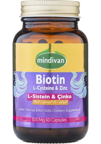 Biotin & L-Sistein Çinko