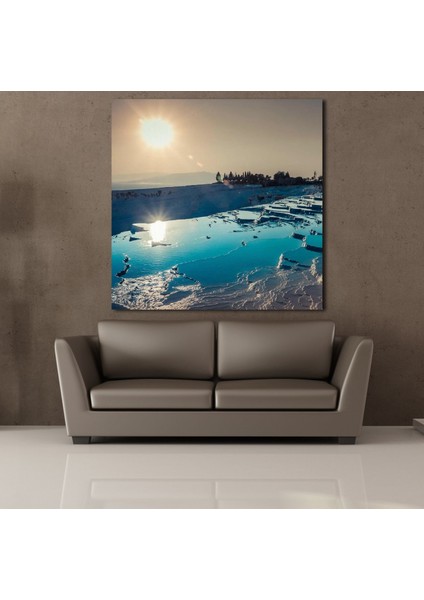 Pamukkale Travertenleri 80 x 80 cm