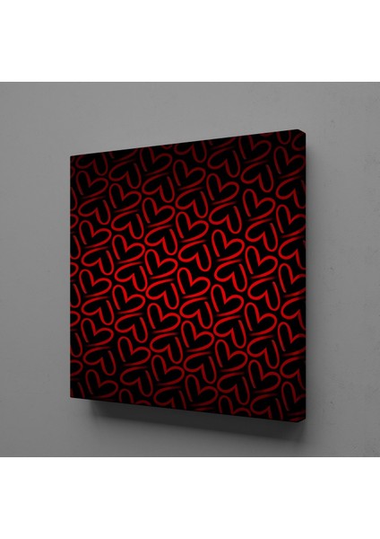 Kırmızı Kalp 140 x 140 cm