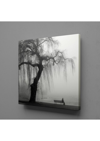 Yağmurlu Bir Sonbahar Resmi 150 x 150 cm