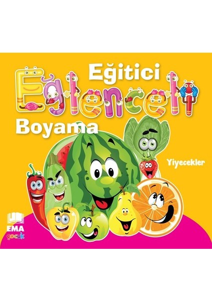 Eğitici Eğlenceli Boyama Kitap Seti - 6 Kitap fırsatları