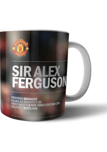 Alex Ferguson Manchester United Kupa Bardak Model 2