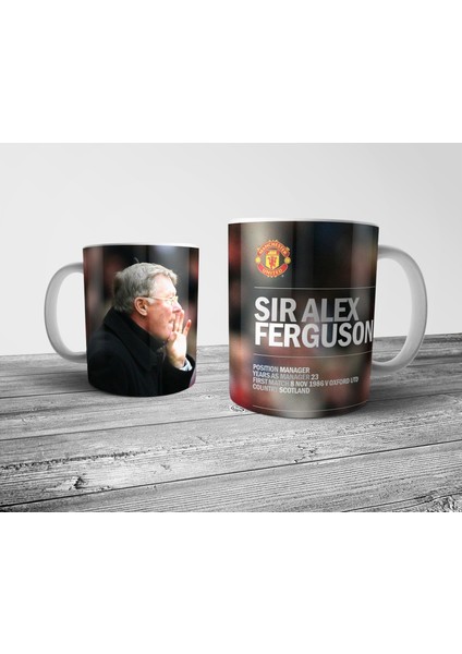Alex Ferguson Manchester United Kupa Bardak Model 2 fiyatları