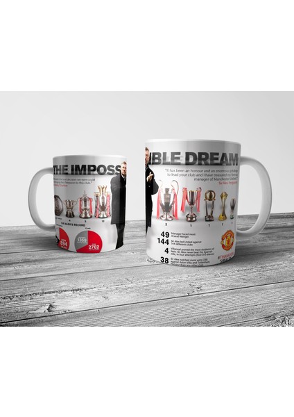 Alex Ferguson Manchester United Kupa Bardak Model 4 fiyatları