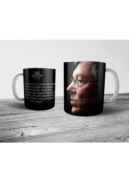 Alex Ferguson Manchester United Kupa Bardak Model 9 fiyatları