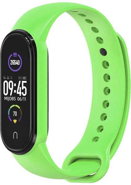 Xiaomi Mi Band 6 Saat Kayışı Termoplastik Kordon No-25