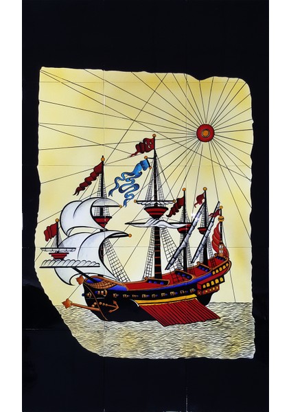 - 60*100 Cm. El Dekoru Iznik Çini Pano