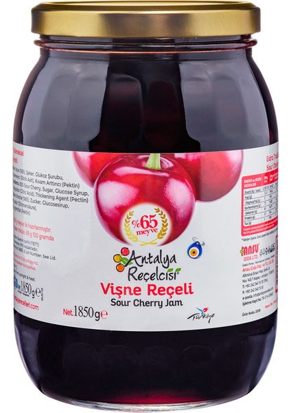 Vişne Reçeli 1850 gr