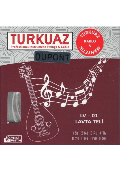 Lv-01 Takım Tel Lavta Teli