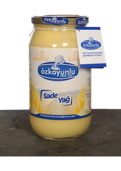 Özkoyunlu Yemeklik & Baklavalık Sade Yağ 900 gr