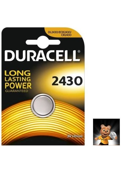 Pil Düğme 2430 3V Duracell