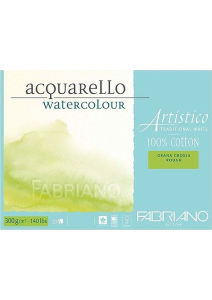 Artistico Sulu Boya Defteri Grana Grossa Rough 20 Yaprak 300 gr 31 x 41 cm