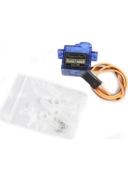 SG90 9g Servo Motor Mini Mikro Arduino Raspberry Pıc Rc Uçak Helikopter Uyum