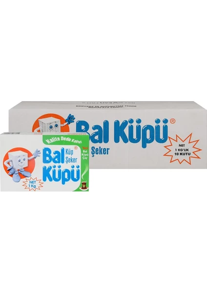 Bal Küpü Kesme Şeker 1000 gr x 10 Paket