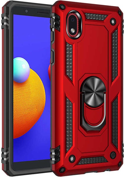 Samsung Galaxy A01 Core Uyumlu Kılıf Army Standart Koruma ve 5 Katmanlı Sağlamlık