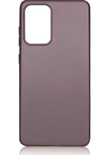 - Samsung Galaxy A72 - Kılıf Mat Soft Premier Silikon Kapak - Rose Gold