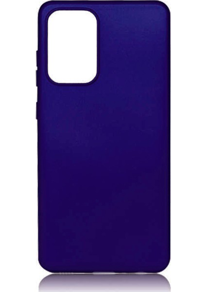 - Samsung Galaxy A72 - Kılıf Mat Soft Premier Silikon Kapak - Lacivert - T16926