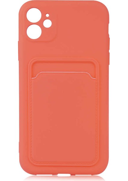 - iPhone 12 - Kılıf ​​kamera Korumalı Kart Bölmeli Ofix Kapak