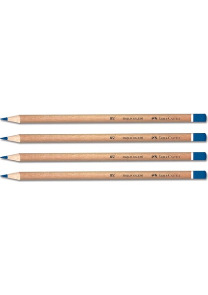 Başlık-Kopya Kalemi - Natural Mavi - 4'lü Set
