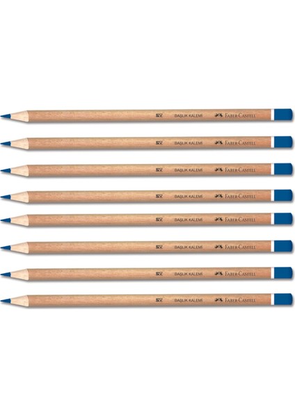Başlık-Kopya Kalemi - Natural Mavi - 8'li Set