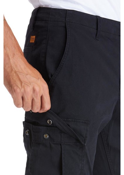 Core Twill Cargo Erkek Pantolon Siyah