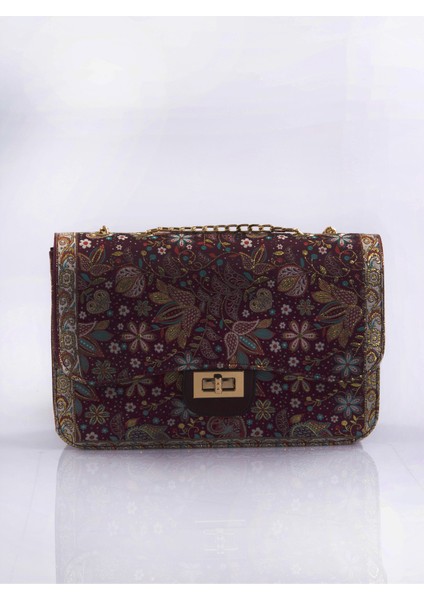 Mottif Istanbul Otantik Dokuma Kadın Omuz Çanta 1018.01